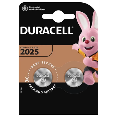 Batterier Duracell CR2025 Litium 20st/kolli
