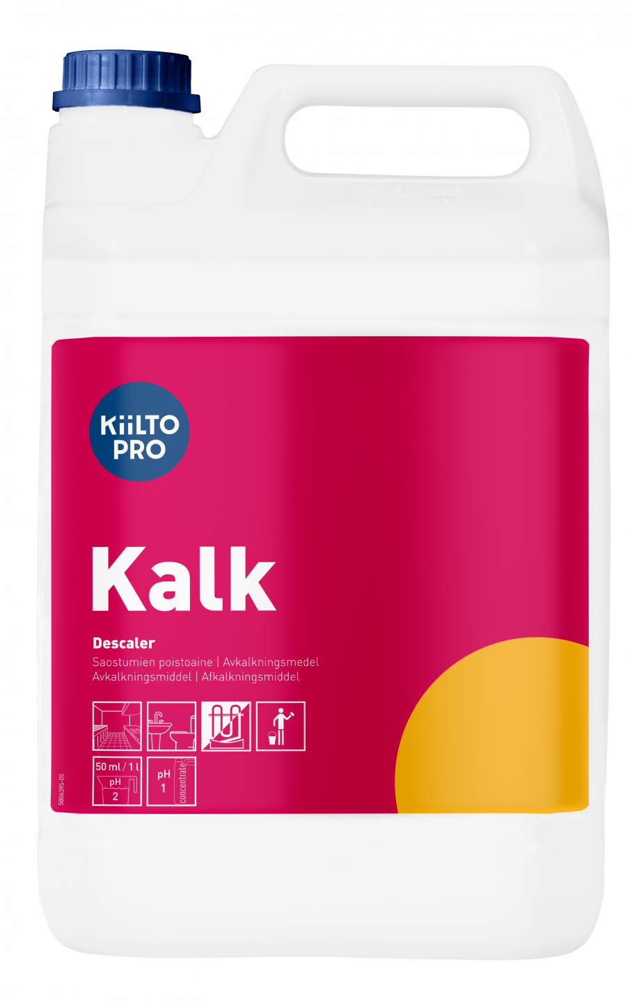 Kalkborttagningsmedel Kiilto Pro Kalk 5L