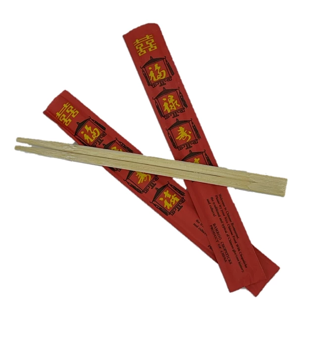 Ätpinnar Bambu Wrap Röd 10x100st/kolli