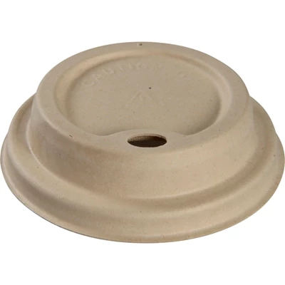 Lock Dryckesbägare Bagasse Ø8cm oblekt 1000st/