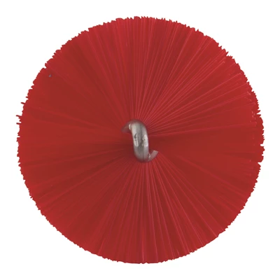 Rörborste till skaft Medium Ø40mm 200mm Röd