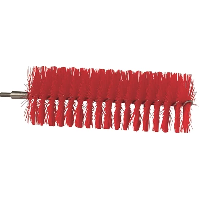 Rörborste till skaft Medium Ø60mm 200mm Röd