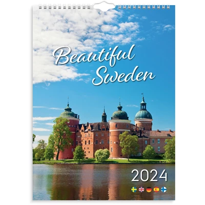 Väggkalender 2024 Beautiful Sweden