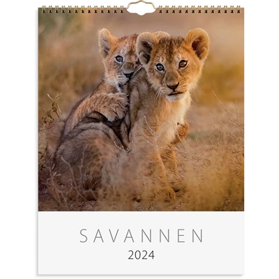 Väggkalender 2024 Savannen
