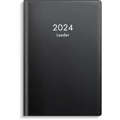 Kalender 2024 Leader svart plast