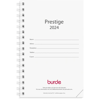 Kalender 2024 Prestige refill