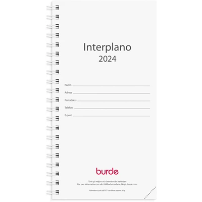 Kalender 2024 Interplano refill
