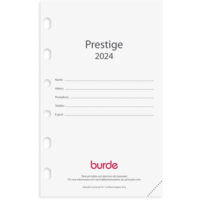 Kalender 2024 Compact kalendersats Prestige