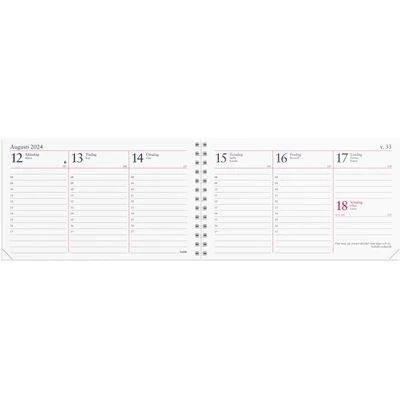 Kalender 2024 Veckokalendern refill