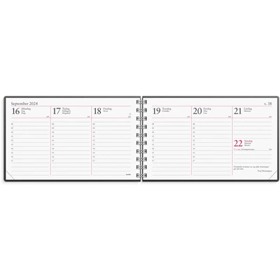 Kalender 2024 Veckokalendern Eco Line