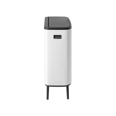 Papperskorg 2x30L BO Touch Bin med ben Vit