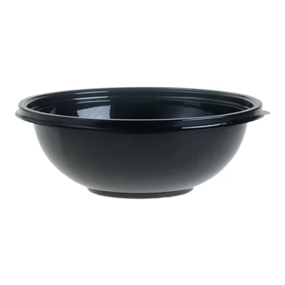 Salladsskål 2250ml Svart RPET 50st/kolli