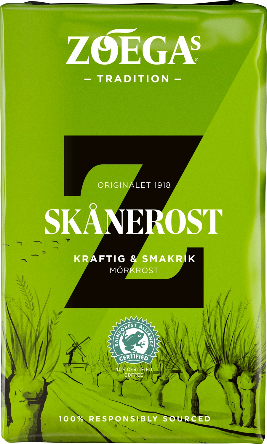 Kaffe Zoégas Skånerost VAC 450g 12st/kolli