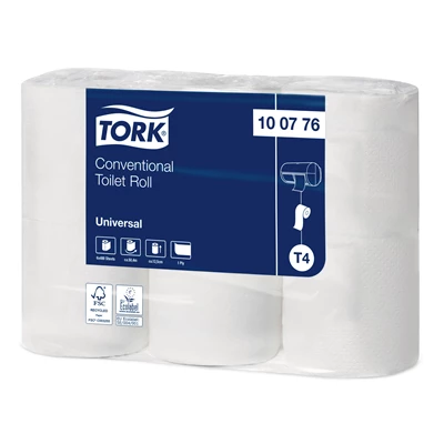 Toalettpapper Tork Universal T4 1-lag 50,4m 48rl