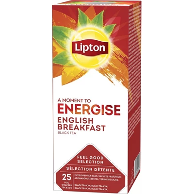 Te Lipton Classic English Breakfast Tea 25st/fp