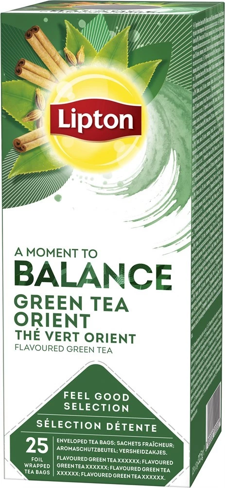 Te Lipton Classic Green Tea Orient 25st/fp