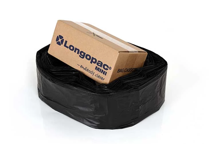 Longopac Mini strong Svart 45m