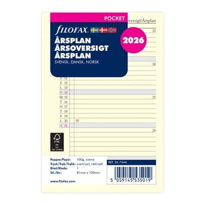 Årsplan Pocket 2026