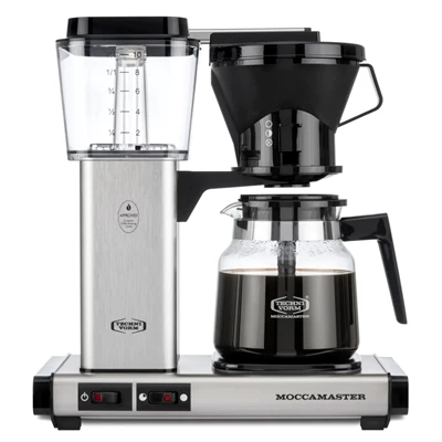 Kaffebryggare Moccamaster Manual Polished Silver