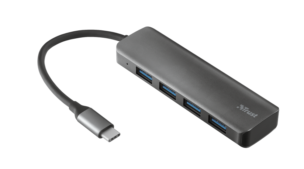 USB-adapter Trust Halyx USB-C 4-port