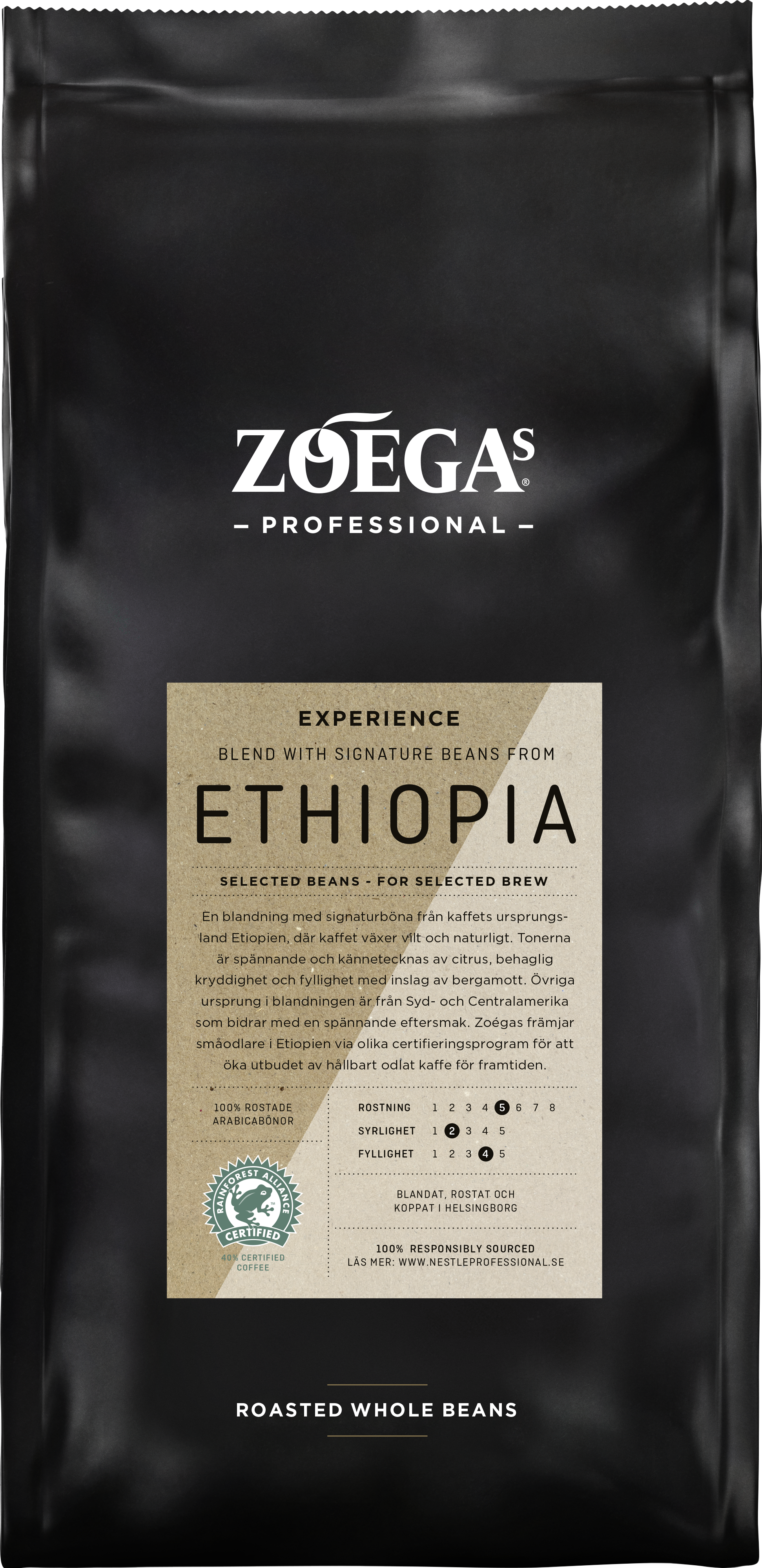 Kaffebönor Zoégas Experience Ethiopia 750g 8st