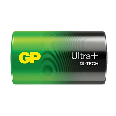Batteri GP Ultra Plus Alkaline D LR20 2/fp