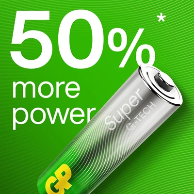 Batteri GP Super Alkaline AAA 20/fp