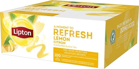 Te Lipton Refresh Lemon 100st/fp
