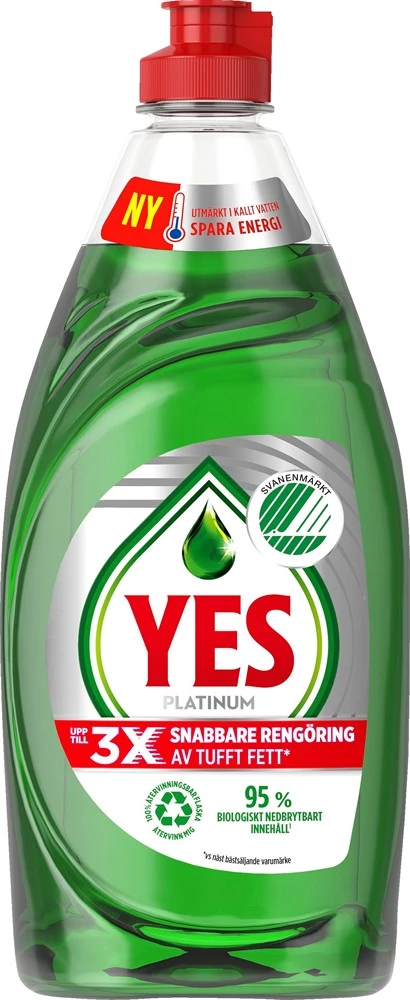 Diskmedel Yes Platinum Original 500ml 16st/kolli