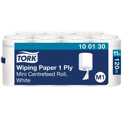 Handtorkpapper Tork Adv M1 C-matad 1-lag 120m 11st