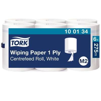 Handtorkpapper Tork Adv. M2 C-matad 1-lag 275m 6st