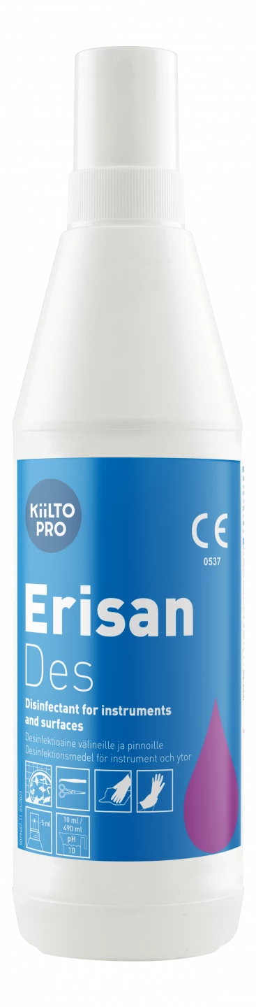 Ytdesinfektion Kiilto Pro Erisan 500ml 12st/kolli