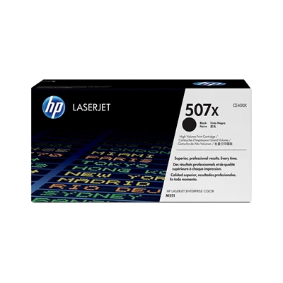 HP Color LaserJet 507X black tonerHC