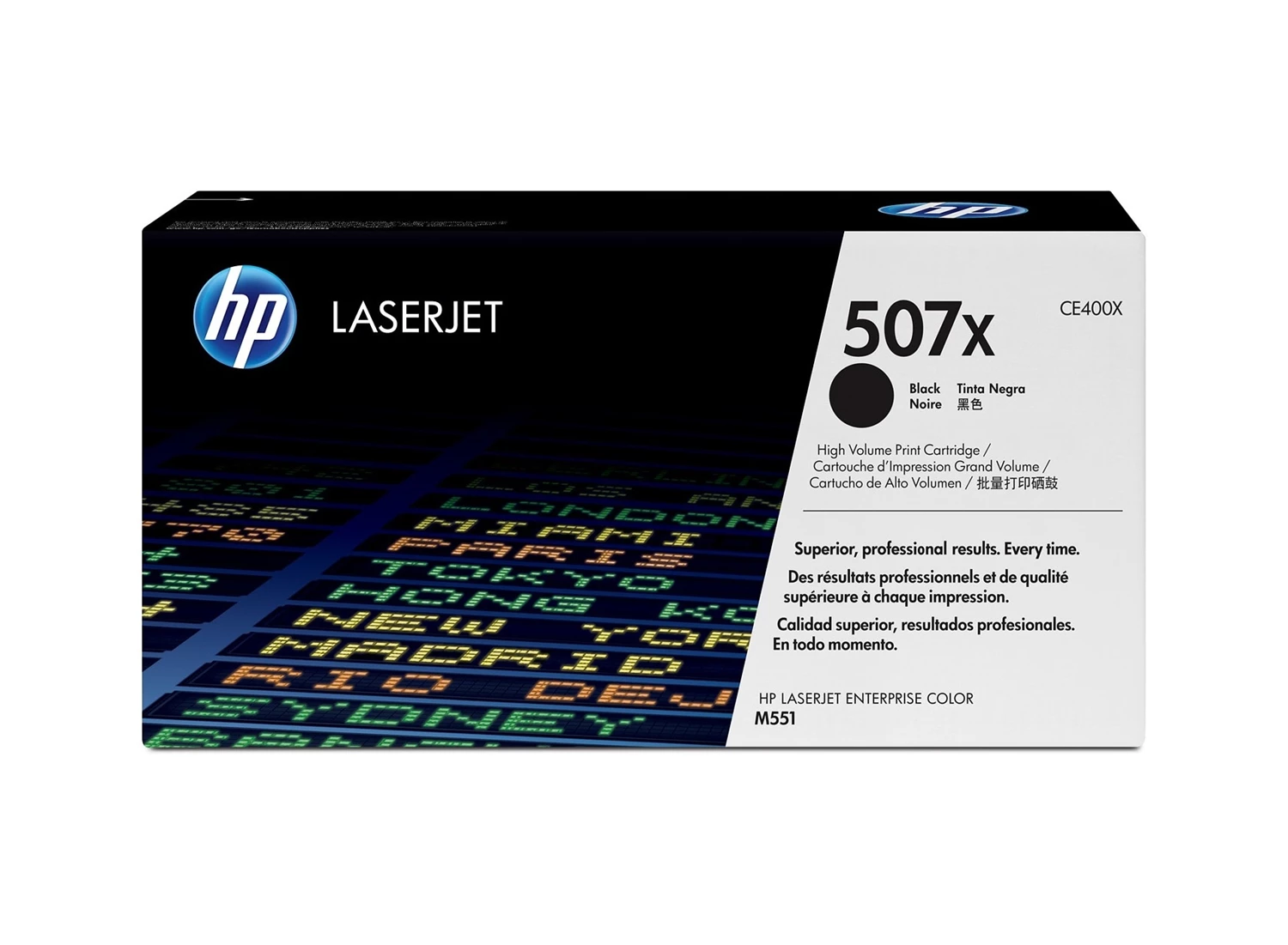 HP Color LaserJet 507X black tonerHC