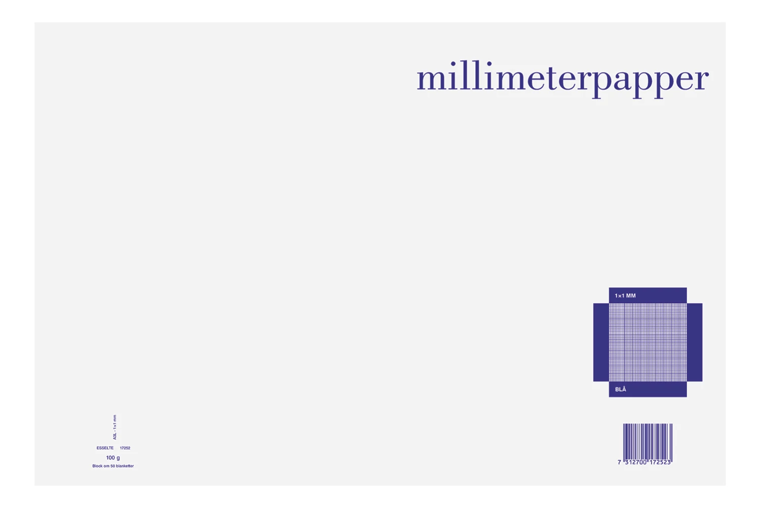 Millimeterpapper A3L