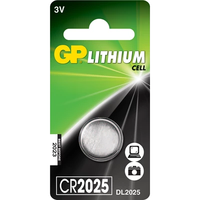 Knappcellsbatteri GP Litium 2025