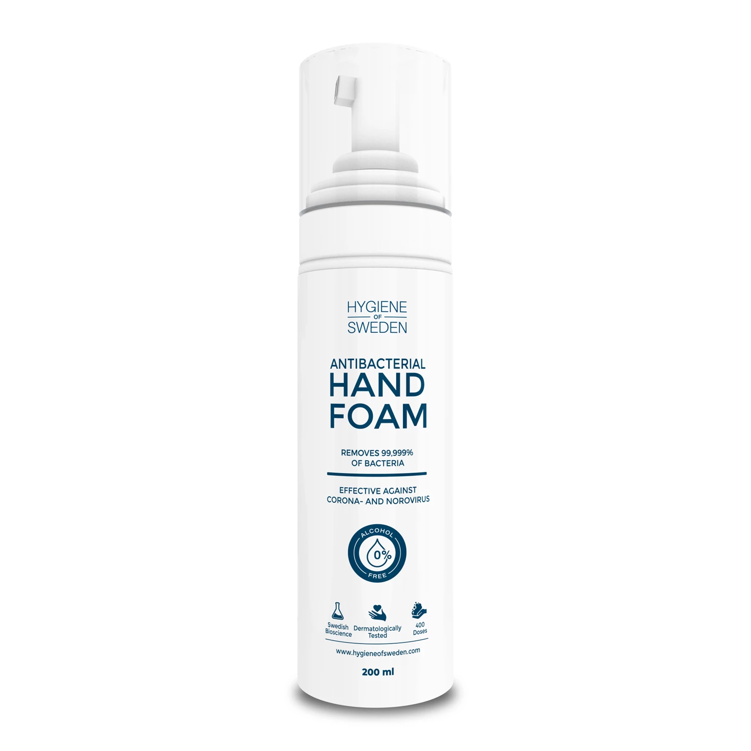 Alkoholfri Handdesinfektion Skum 200 ml