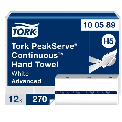Pappershandduk Tork Advanced H5 PeakServe 3240st