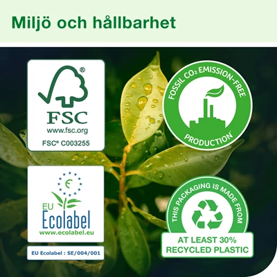 Hushållspapper Tork Advanced 2-lags Vit 14rl/kolli