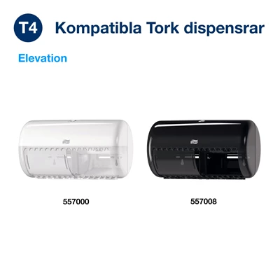 Toalettpapper Tork Premium T4 50m 2-lag 42rl/kolli