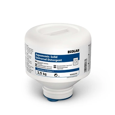 Tvättmedel Ecolab Aqua Solid Universal 3,5kg 2st