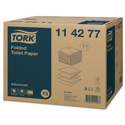 Toalettpapper Tork T3 Vikt Advanced 9072st/kolli
