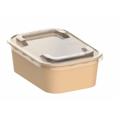 Lock Microform PP 500-1000ml Transparent 300st