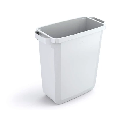 Soptunna 60L Duranbin med handtag Vit