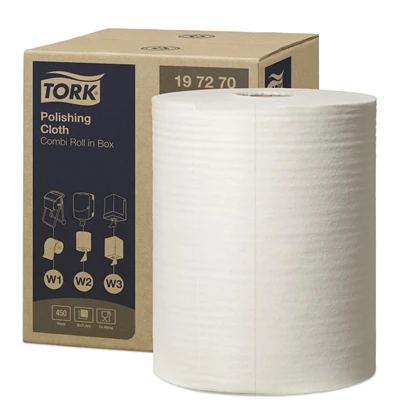 Polerduk på rulle Tork W1/W2/W3