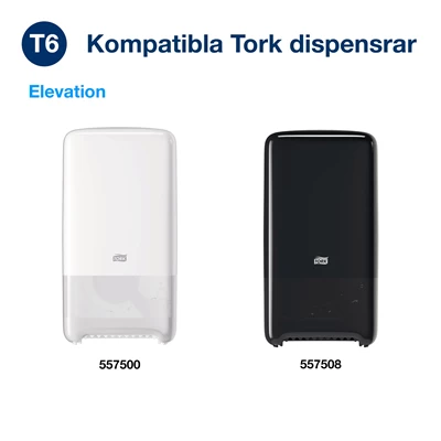 Toalettpapper Tork Advanced T6 2-lags 27rl/kolli