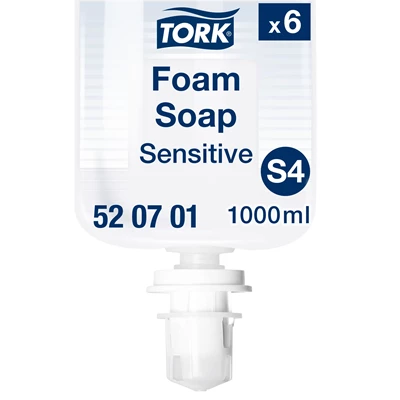 Skumtvål Tork S4 Extra mild 1L 6st/kolli