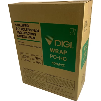 Film Digiwrap PE 400mm x 1200m 2rle Superstretch