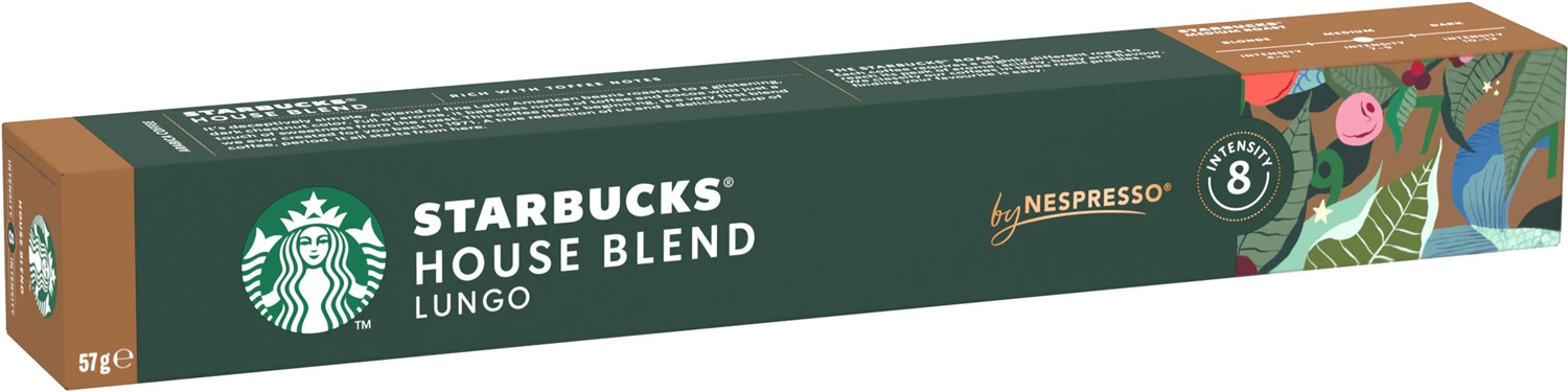 Kaffekapslar Starbucks Nespresso House Blend 10st