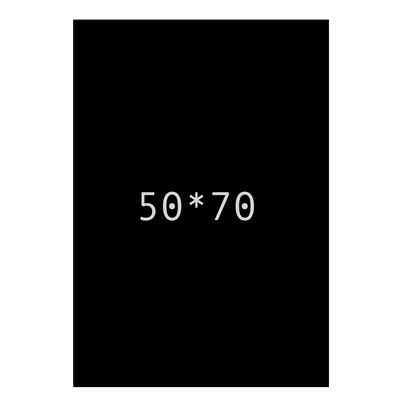 Textkartong 50x70 270g Svart 10st/fp